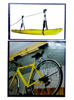 Fietslift 20kg fiets plafond ophangsysteem plafondmontage schuur garage 867