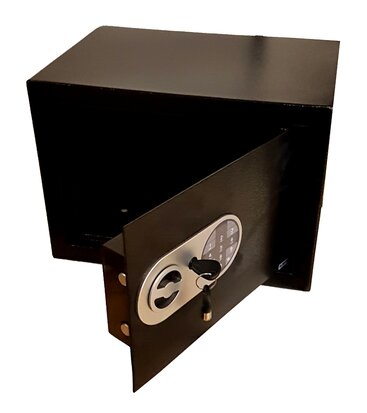 XL Elektronische stalen safe lock kluis met cijferslot muur of vloer montage 250 X 350 X 250 MM