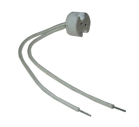 halogeen fitting met 13 cm kabel