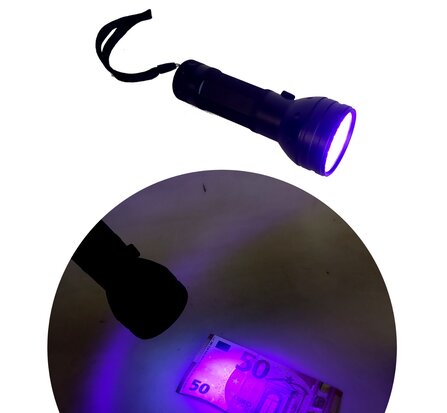 UV Zaklamp 51 leds