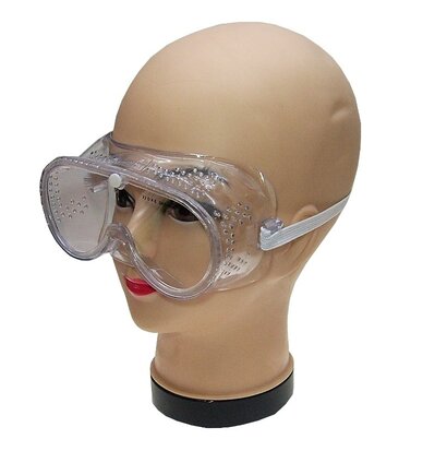 Beschermbril bescherm veiligheids bril Profi Transparant CE-Keur met elastiek
