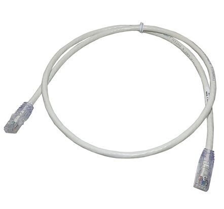 1M Panduit CAT6E UTPSP2MYLY professionele TX6 UTP RJ45 Patch kabel 1 meter wit