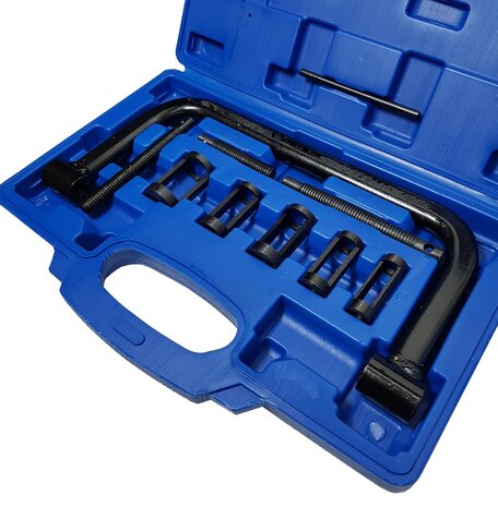 Klepveer tools gereedschap set voor montage demontage kleppen 16,19,23,25 & 30mm