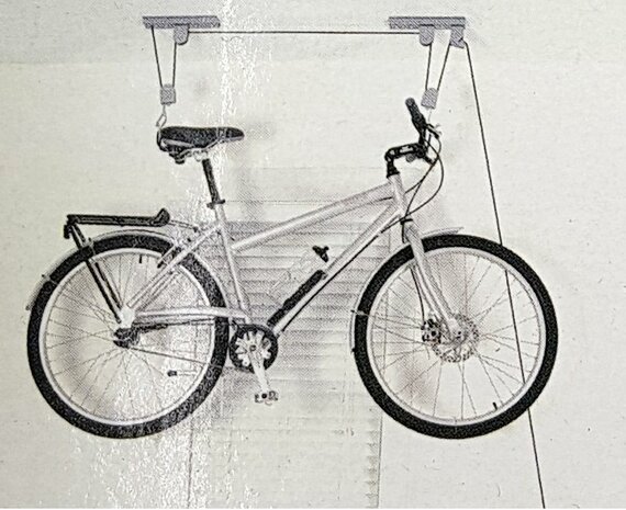 Fietslift 20kg fiets plafond ophangsysteem plafondmontage schuur garage
