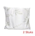 2x-Bamboo-hoofdkussen-traagschuim-Kussen-pillow-60X50cm