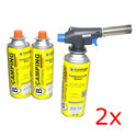 Gasbrander-universeel-met-piëzo-ontsteking-en-regelbare-vlam-incl.-2x--gasfles